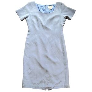 Silk Club Monaco silk dress in a blue/lilac color Women’s size 10